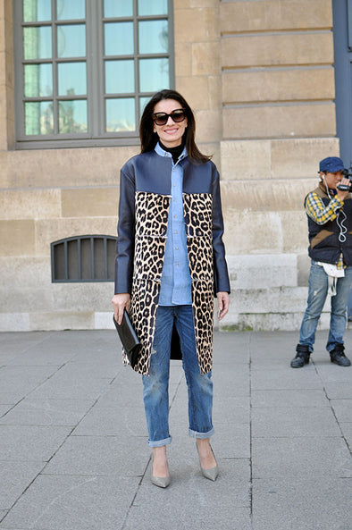 Fashion Inspiration from Miroslava Duma - How to Wear Animal Print